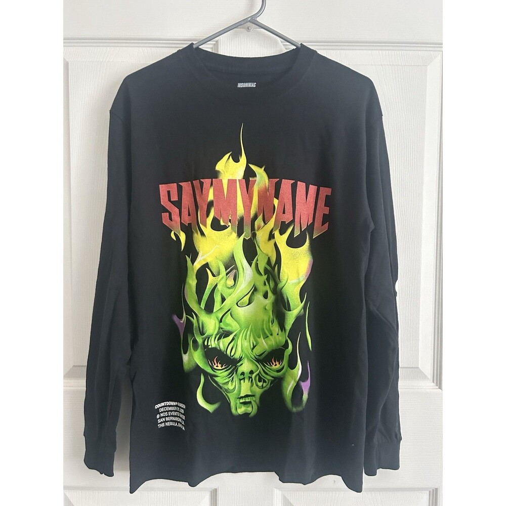 Insomniac Countdown 2019 Say My Name - Long Sleeve Rave - Size M - Excellent